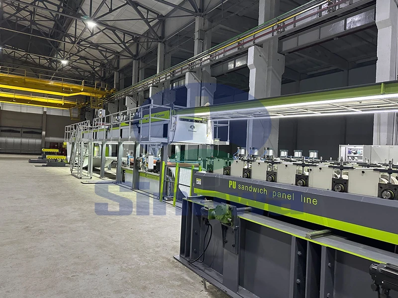 What Energy Consumption Does A Running Continuous PU Sandwich Panel Line Generate Per Hour?
