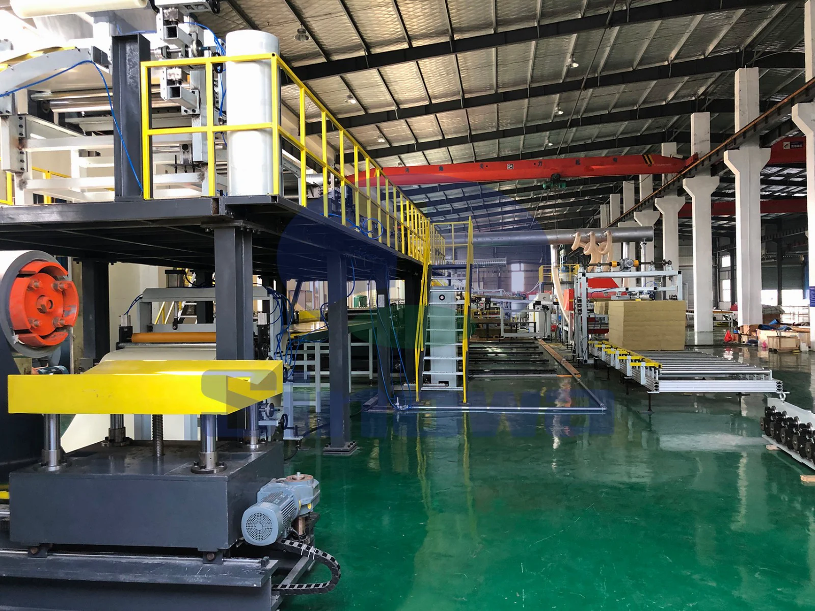 Rock Wool Sandwich Panel Production Line