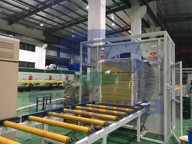 glass wool sandwich panel production line