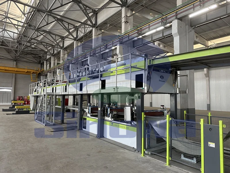 metal insulated sandwich panel machine