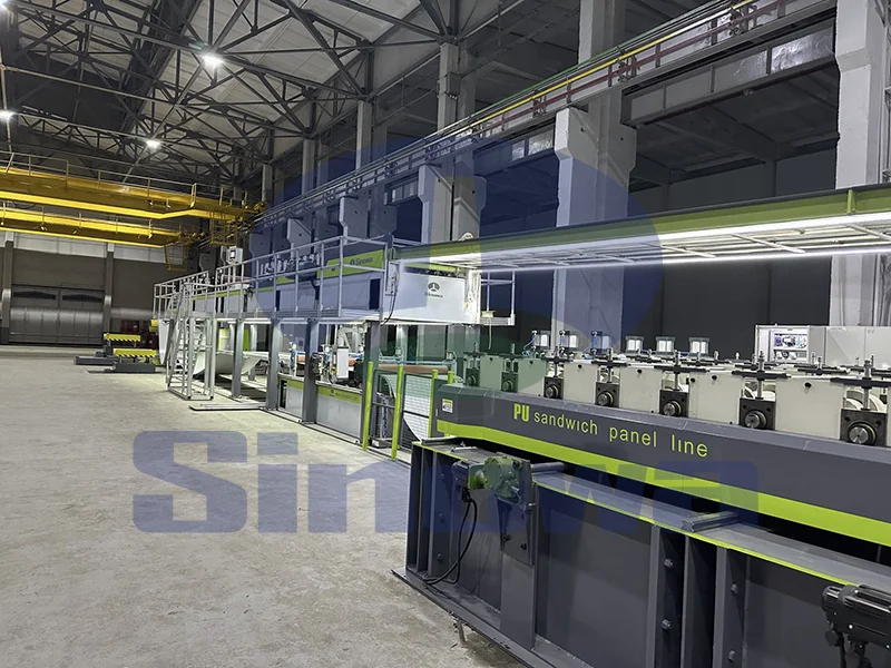 pir sandwich panel production line
