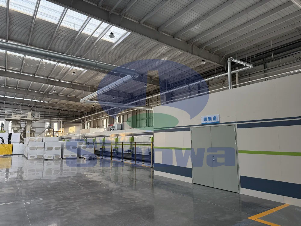 continuous polyurethane insulation board production line