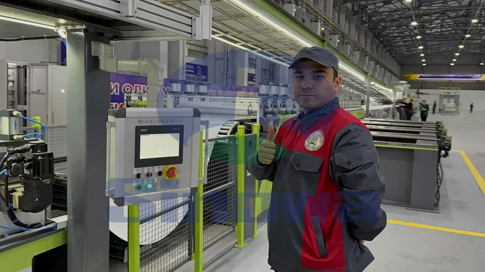 Continuous PIR Sandwich Panel Line