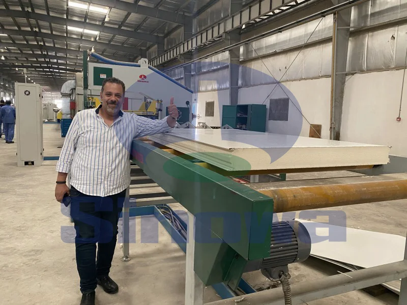 PU Sandwich Panel Line