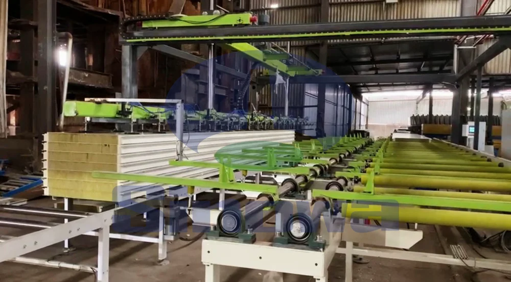 Continuous Rockwool Sandwich Panel Production Line
