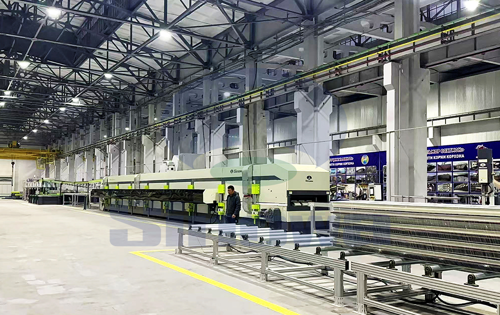 continuous pu sandwich panel production line