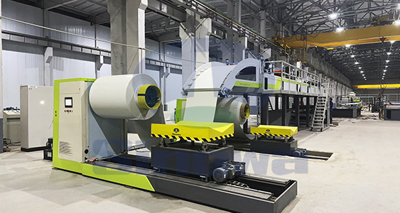 pu sandwich panel line, pir sandwich panel line