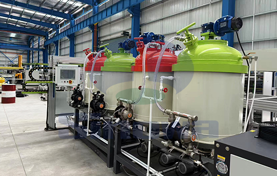 rockwool sandwich panel machinery, mineral sandwich panel making machinery