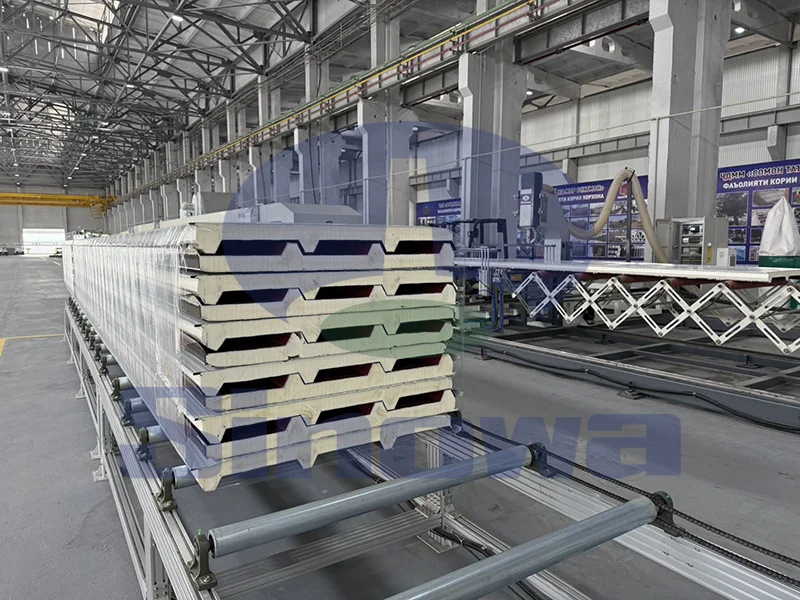 thermal insulation sandwich panel manufacturing line